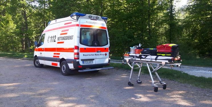 Unser NKTW bei einem Sanitätsdienst